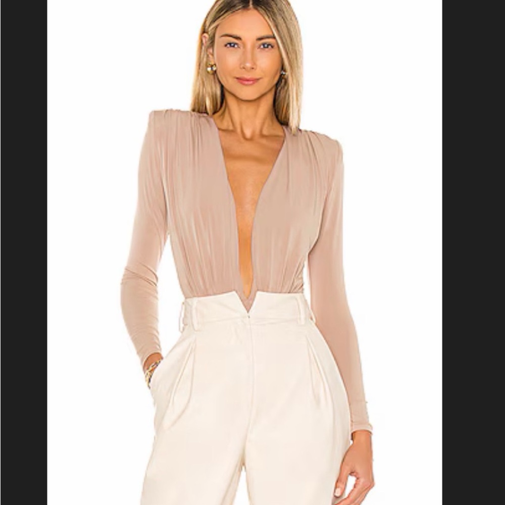 DASHA BODYSUIT IN LATTE